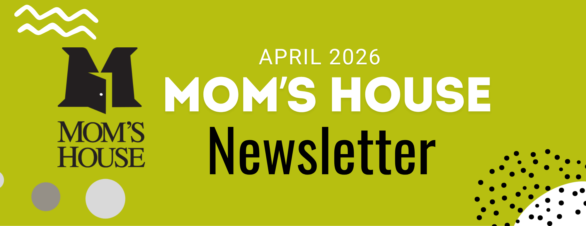 monthly newsletter header april 2026