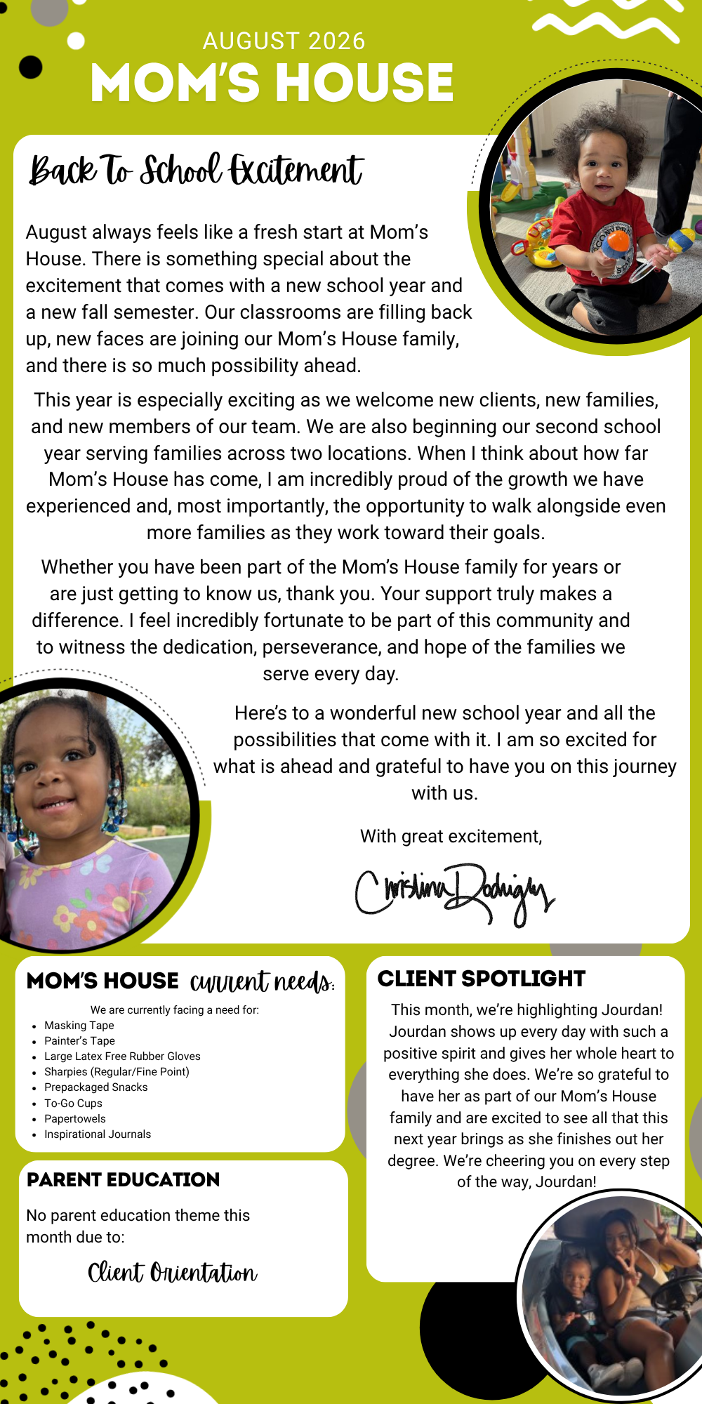 august 2026 newsletter
